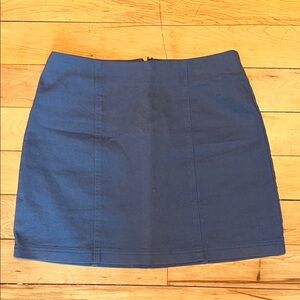 Forever 21 Blue Pencil Mini Skirt Work